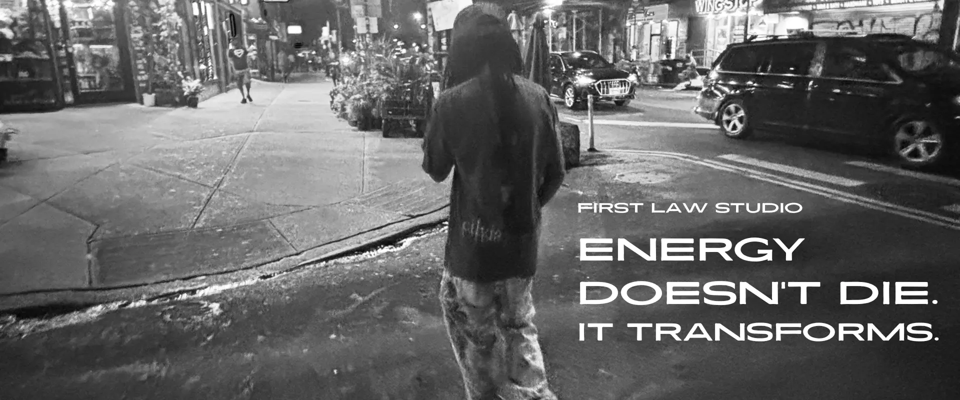 First Law Studio creative banner